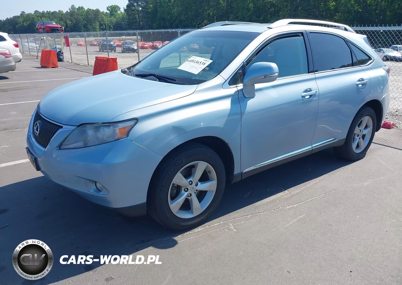 2010 Lexus Rx 350 VIN:2T2BK1BA0AC012263 - 2