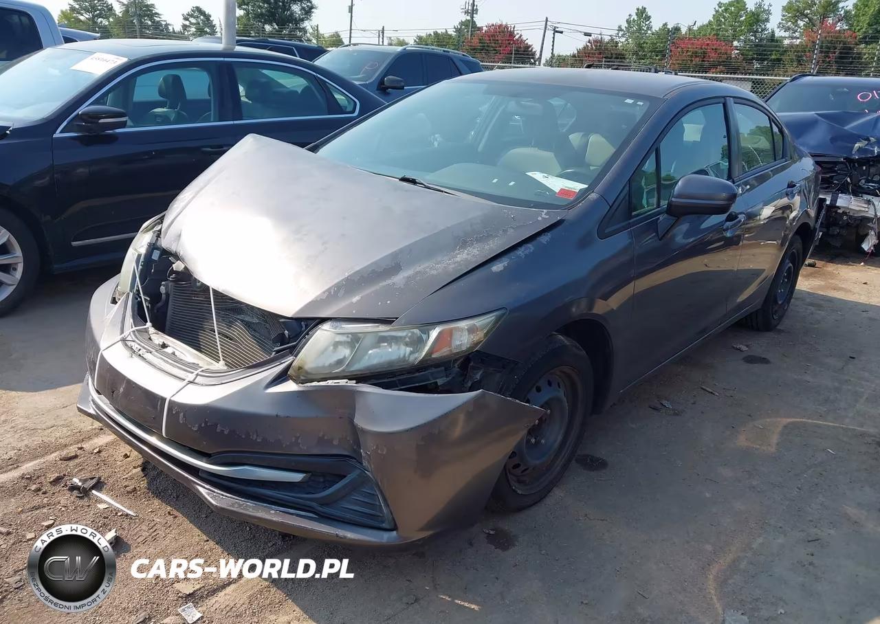 2015 Honda Civic Lx VIN:19XFB2F5XFE213007 - 2