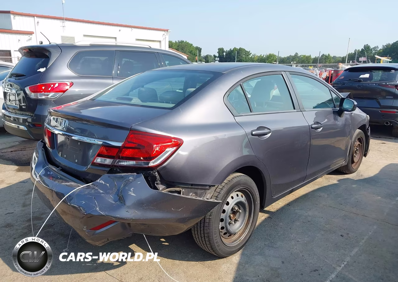 2015 Honda Civic Lx VIN:19XFB2F5XFE213007 - 4