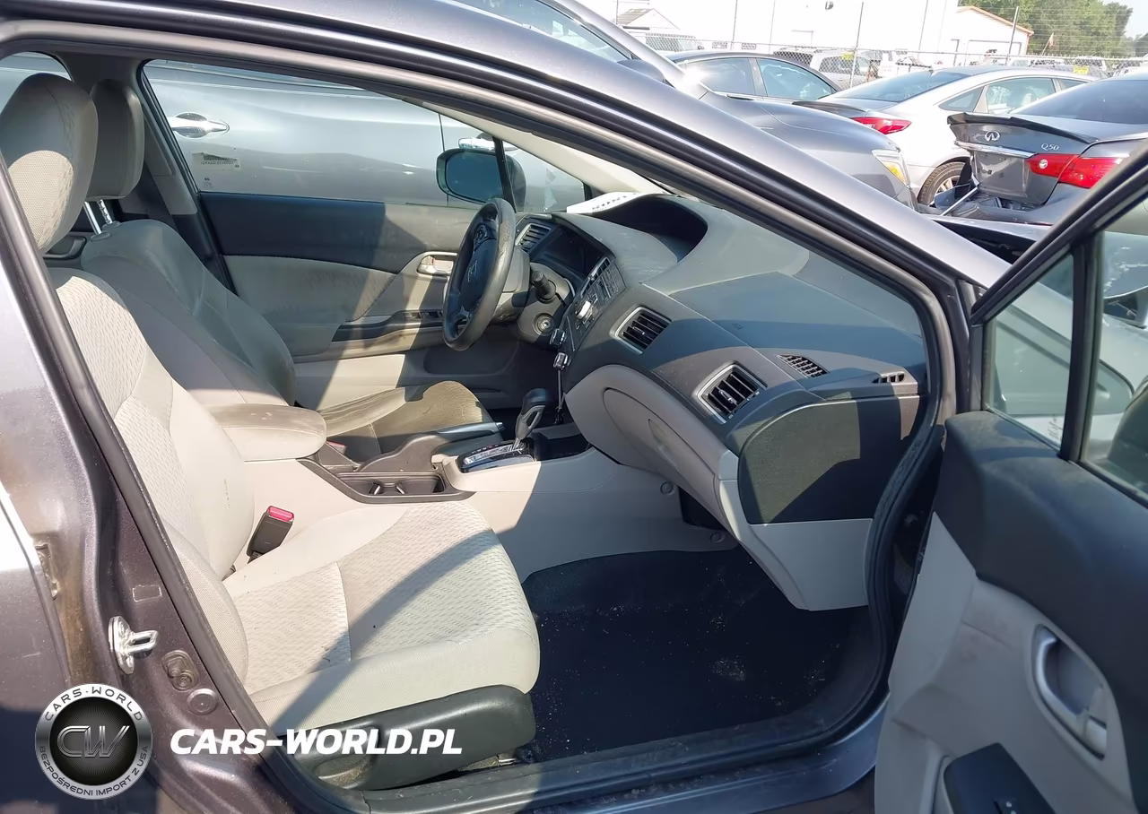 2015 Honda Civic Lx VIN:19XFB2F5XFE213007 - 5