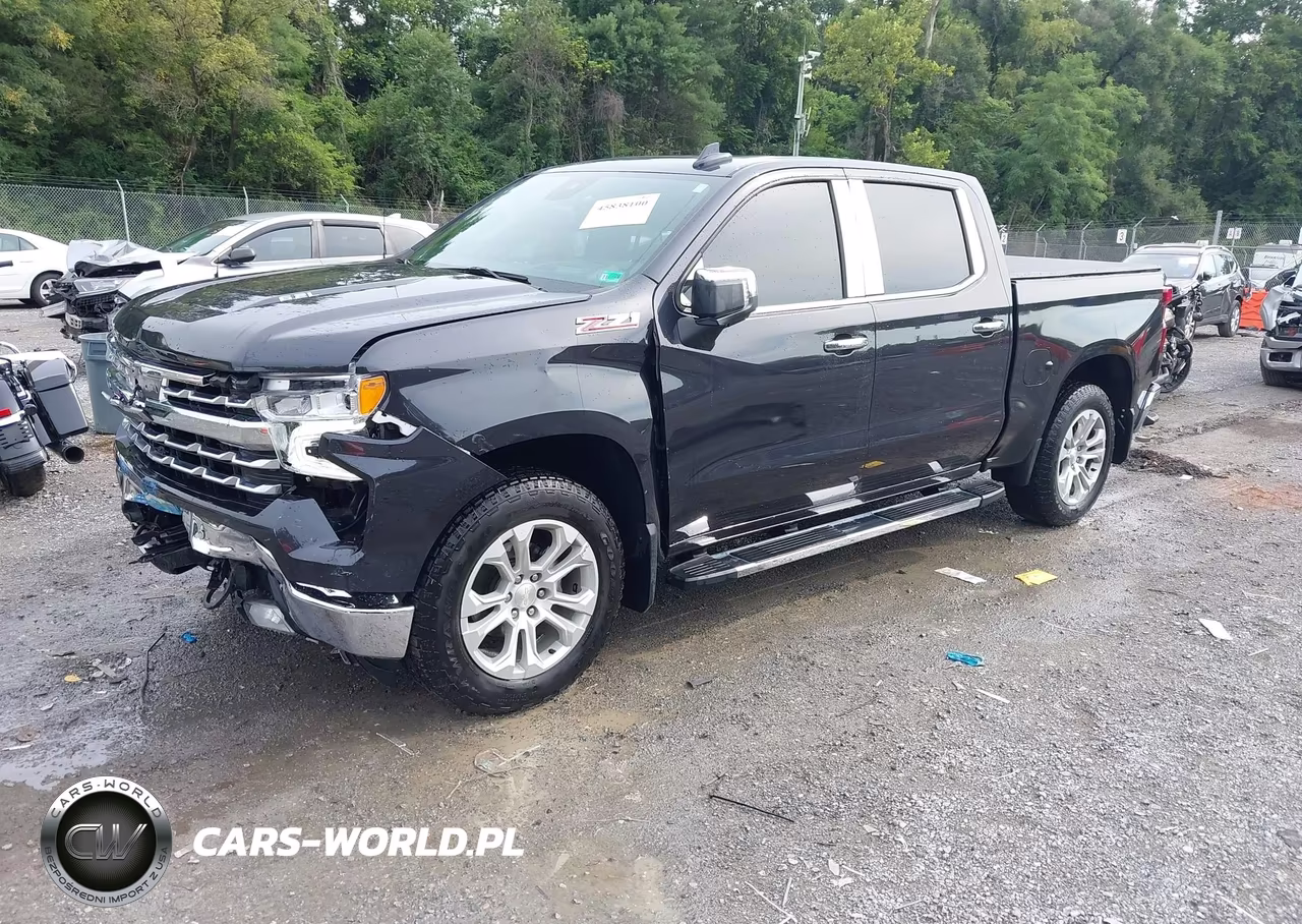 2022 Chevrolet Silverado 1500 4Wd Short Bed Ltz VIN:1GCUDGEL6NZ639486 - 2