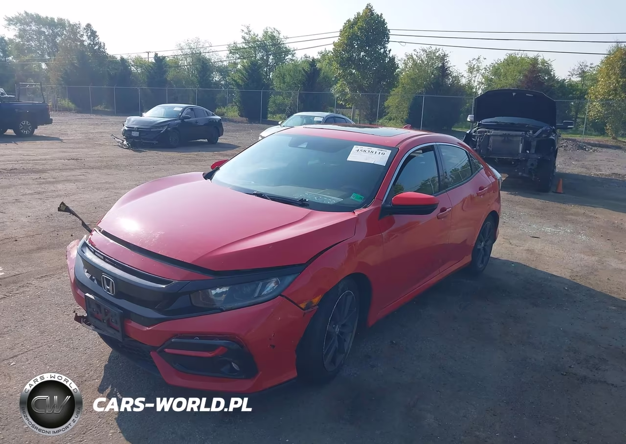 2020 Honda Civic Ex VIN:SHHFK7H61LU409666 - 2