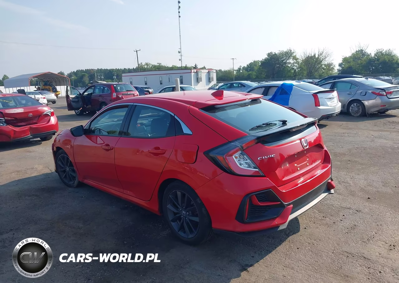 2020 Honda Civic Ex VIN:SHHFK7H61LU409666 - 3