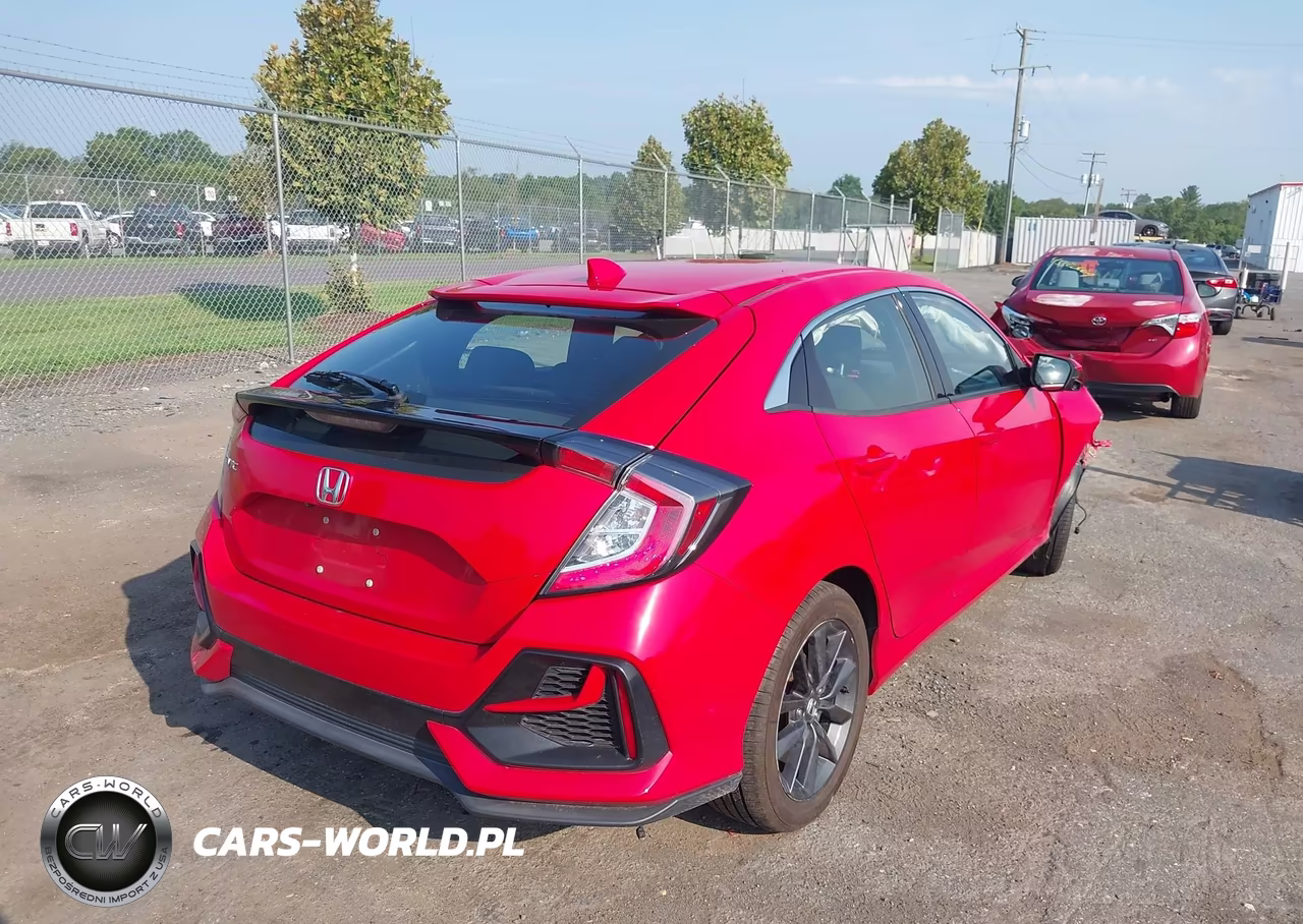 2020 Honda Civic Ex VIN:SHHFK7H61LU409666 - 4