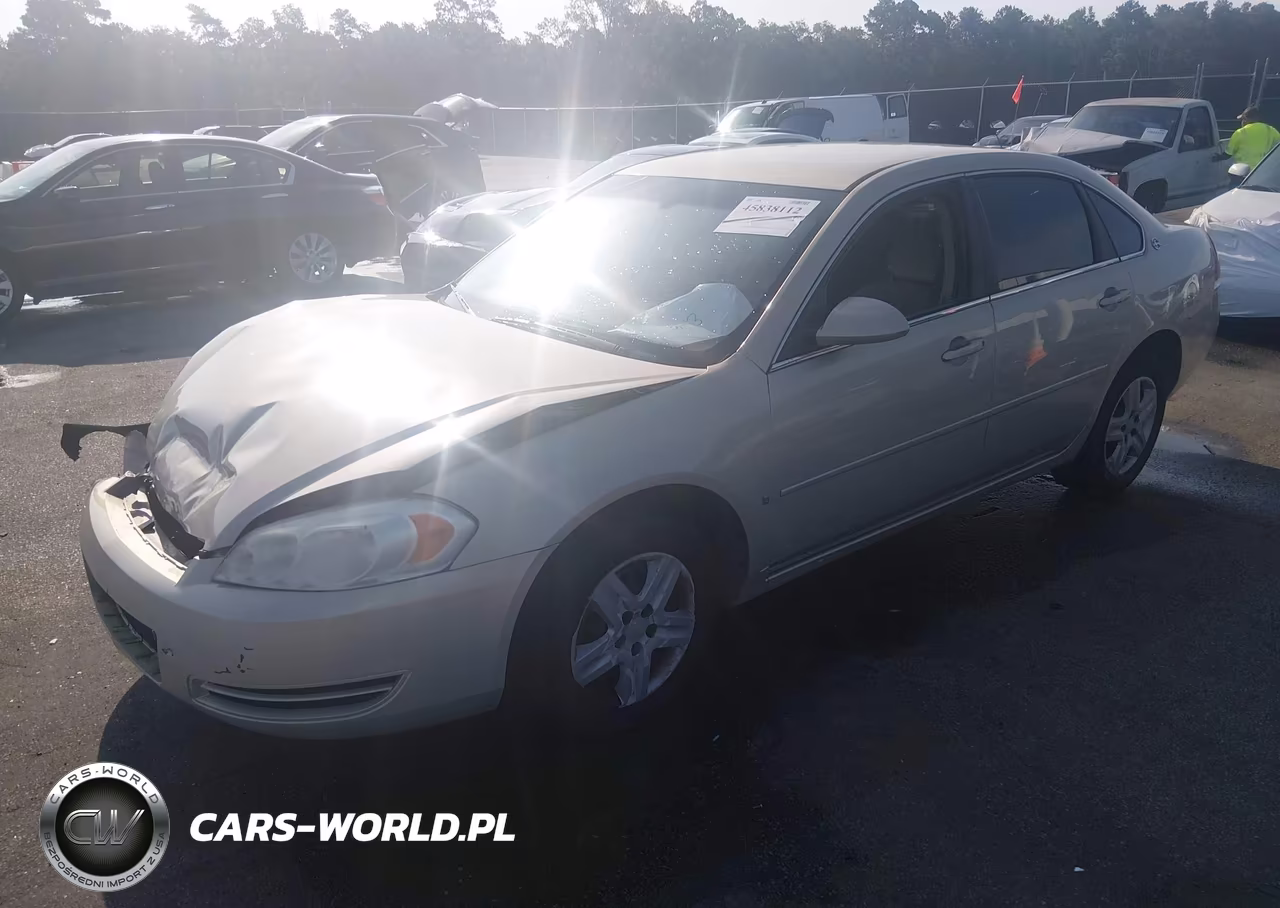 2008 Chevrolet Impala Ls VIN:2G1WB55K389286271 - 2