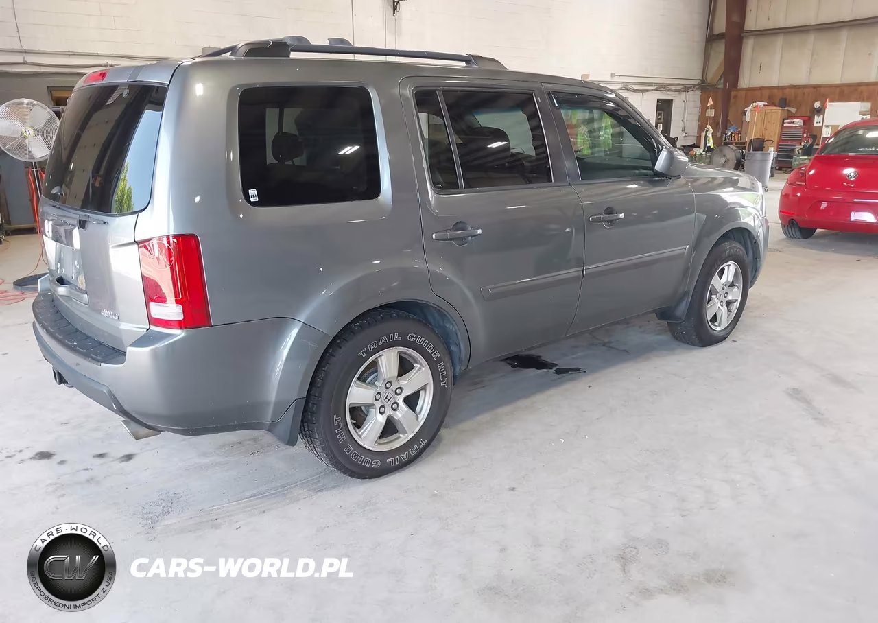 2009 Honda Pilot Ex-L VIN:5FNYF48639B025619 - 4