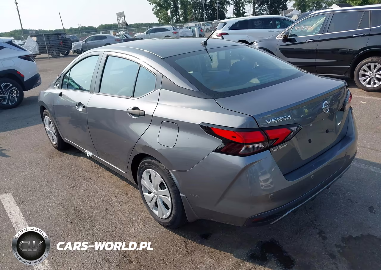 2020 Nissan Versa S Xtronic Cvt VIN:3N1CN8DV8LL918107 - 3