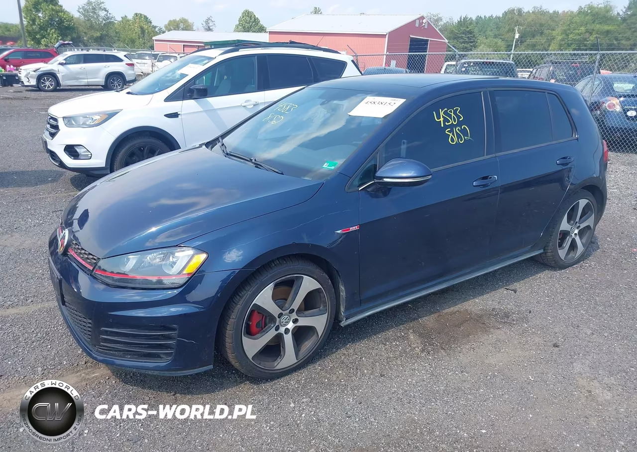 2015 Volkswagen Golf Gti 2.0T Se 4-Door VIN:3VW4T7AU7FM037908 - 2