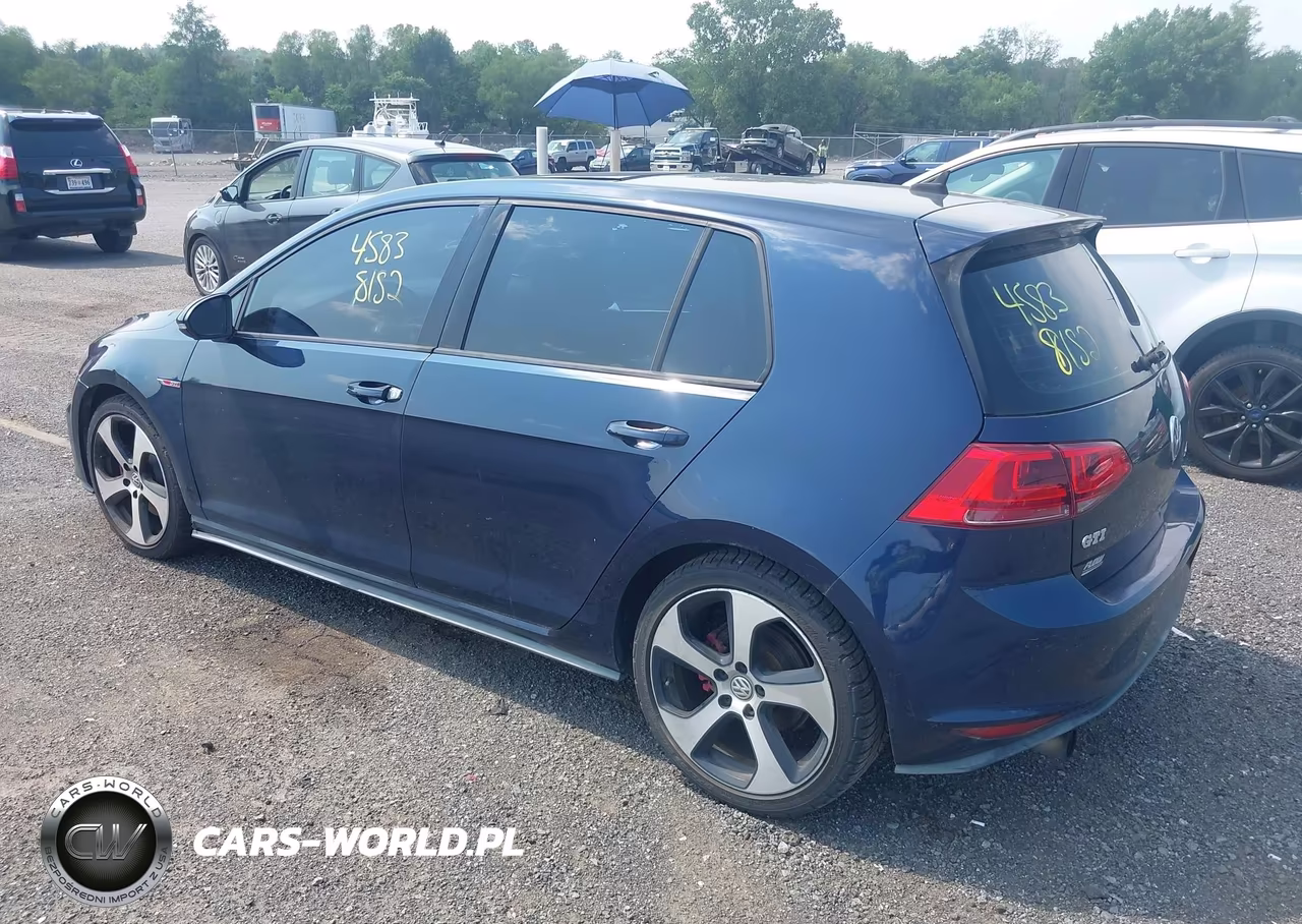 2015 Volkswagen Golf Gti 2.0T Se 4-Door VIN:3VW4T7AU7FM037908 - 3