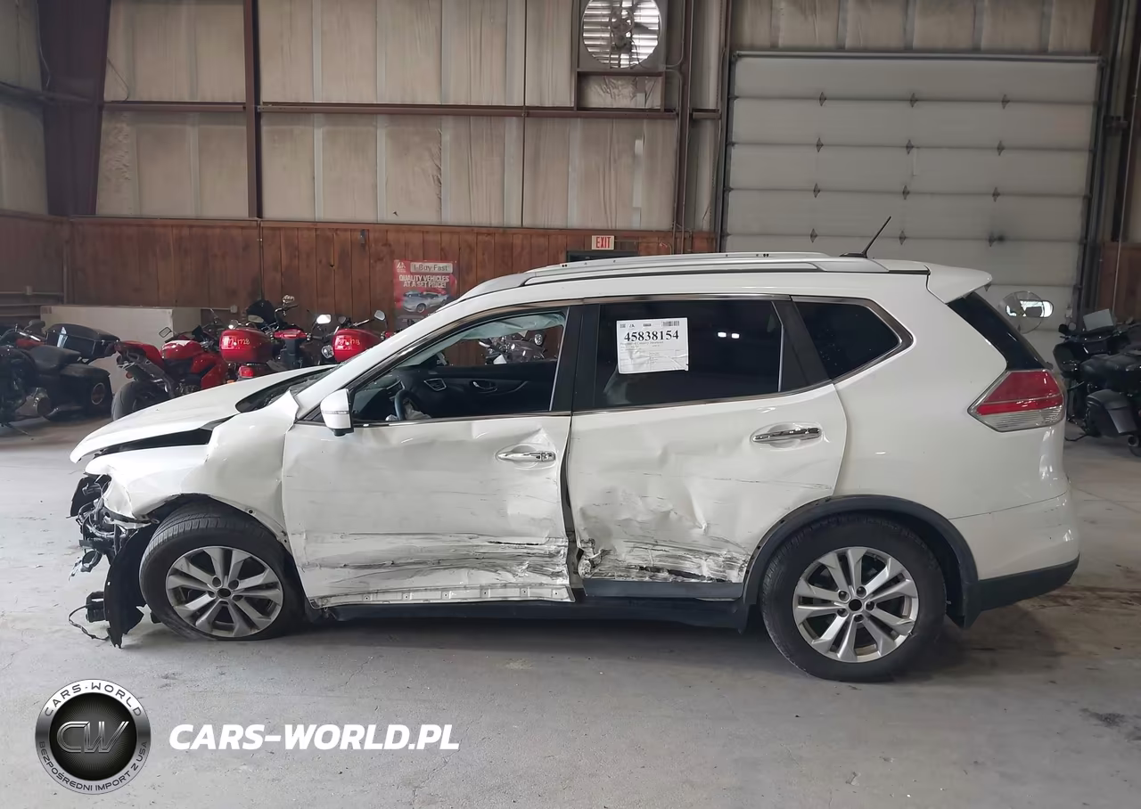 2016 Nissan Rogue Sv VIN:KNMAT2MV7GP625526 - 14