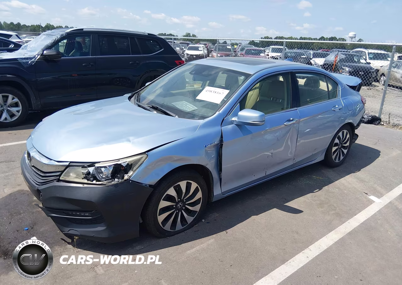 2017 Honda Accord Hybrid Ex-L VIN:JHMCR6F53HC021409 - 2