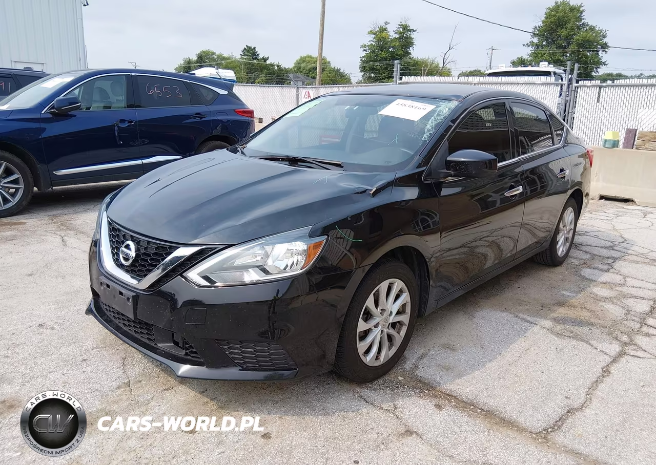 2019 Nissan Sentra Sv VIN:3N1AB7AP7KL623997 - 2