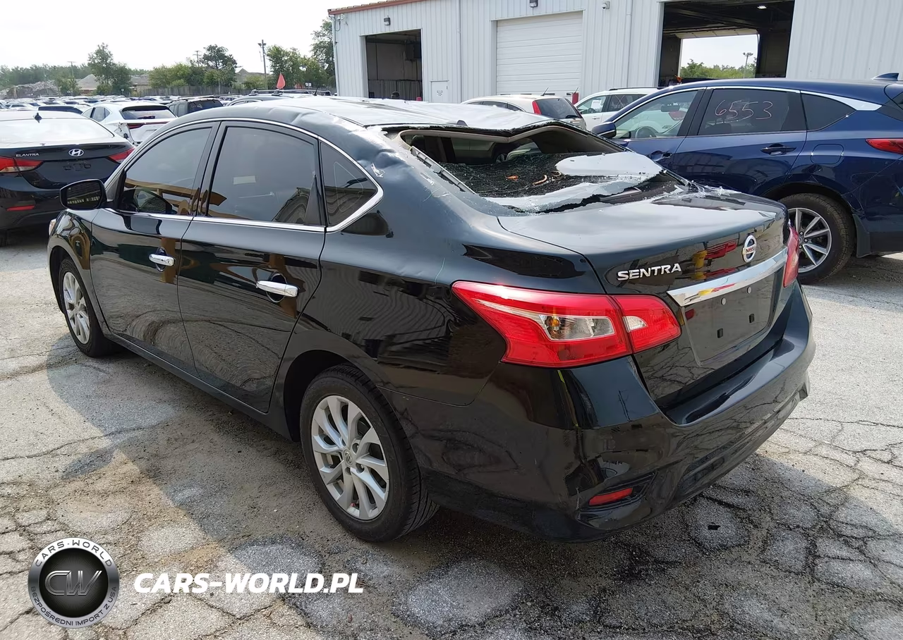2019 Nissan Sentra Sv VIN:3N1AB7AP7KL623997 - 3