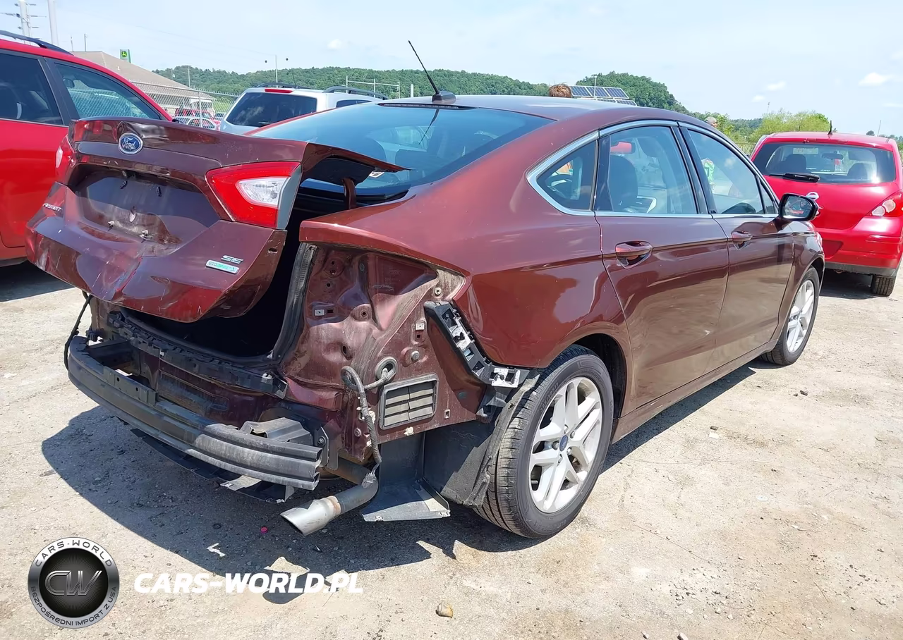 2015 Ford Fusion Se VIN:3FA6P0HD5FR158636 - 4