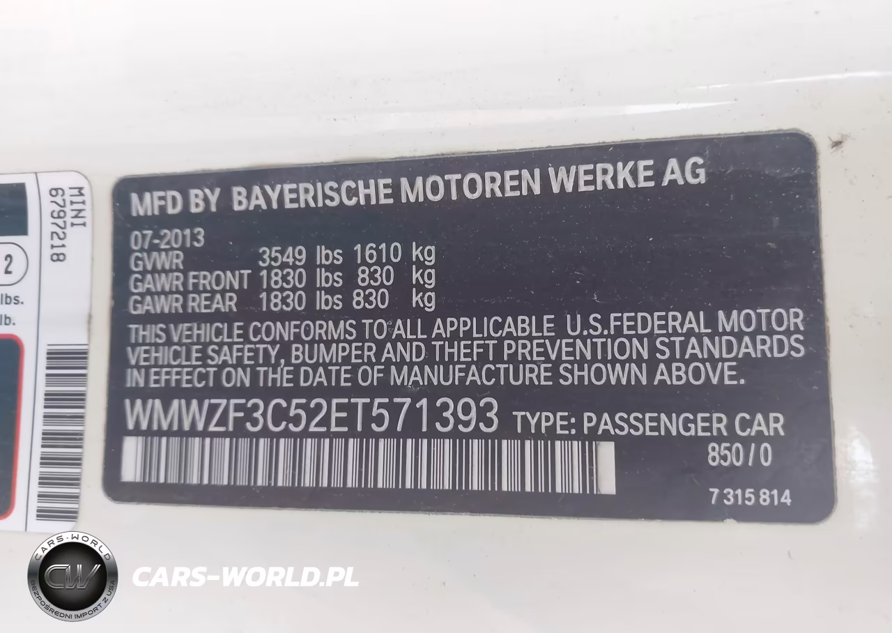 2014 Mini Clubman Cooper VIN:WMWZF3C52ET571393 - 9