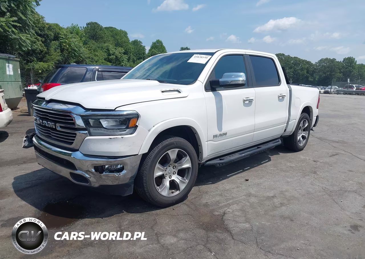 2021 Ram 1500 Laramie 4X4 5'7 Box VIN:1C6SRFJT0MN667791 - 2