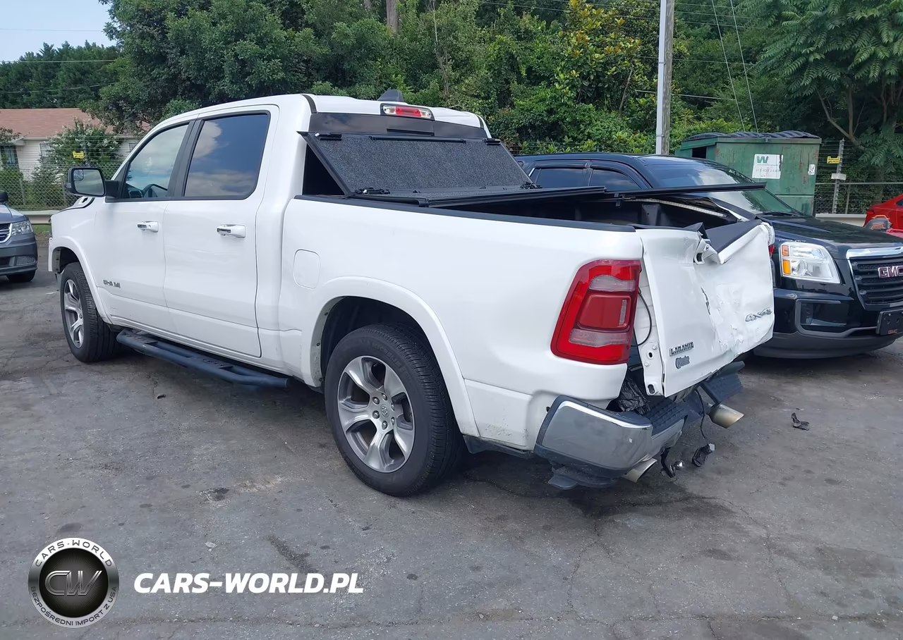 2021 Ram 1500 Laramie 4X4 5'7 Box VIN:1C6SRFJT0MN667791 - 3