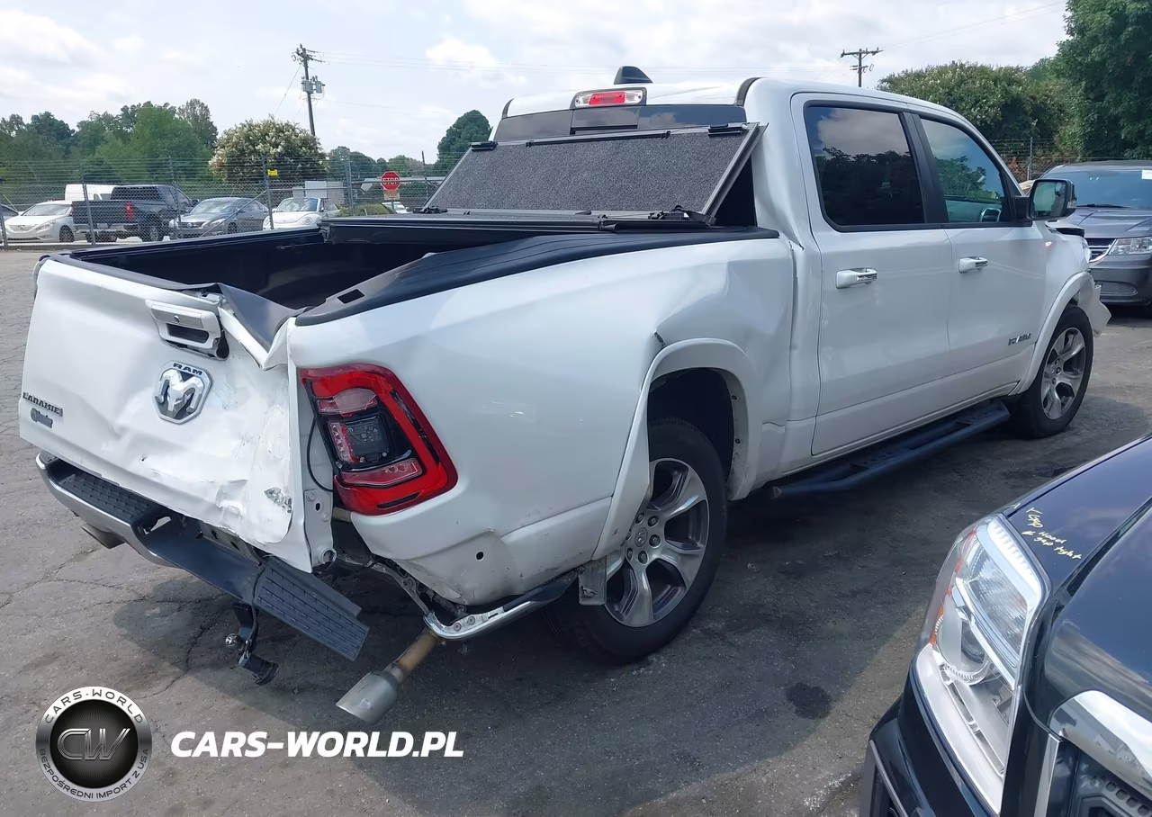 2021 Ram 1500 Laramie 4X4 5'7 Box VIN:1C6SRFJT0MN667791 - 4
