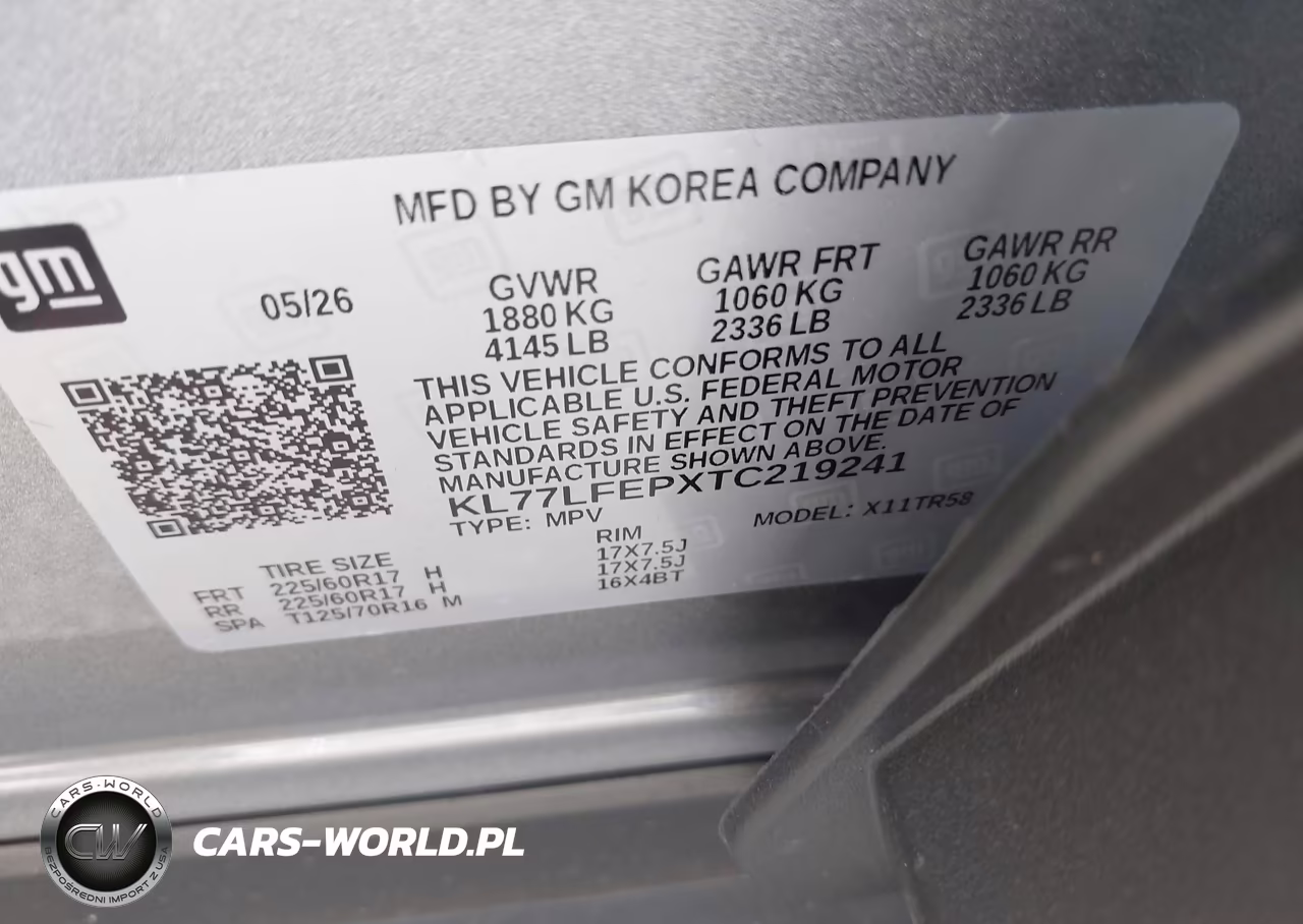 2026 Chevrolet Trax Fwd Ls VIN:KL77LFEPXTC219241 - 9