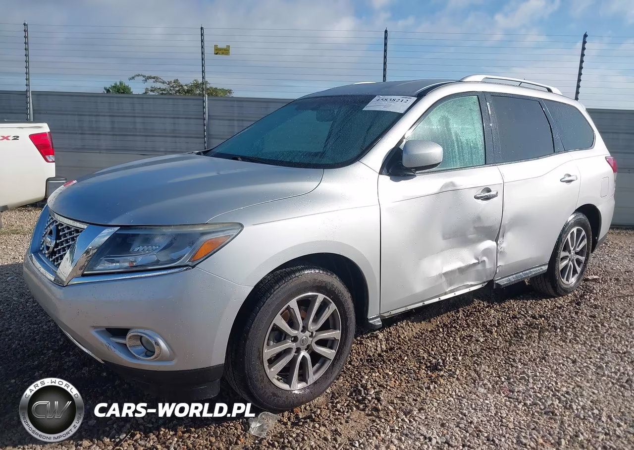 2015 Nissan Pathfinder Platinum-S-Sl-Sv VIN:5N1AR2MN9FC638312 - 2