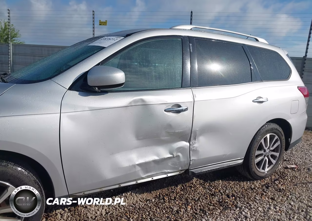 2015 Nissan Pathfinder Platinum-S-Sl-Sv VIN:5N1AR2MN9FC638312 - 6