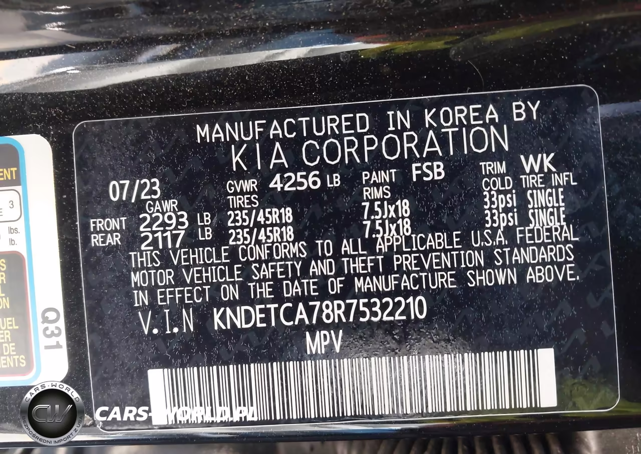 2024 Kia Seltos Sx Turbo VIN:KNDETCA78R7532210 - 9