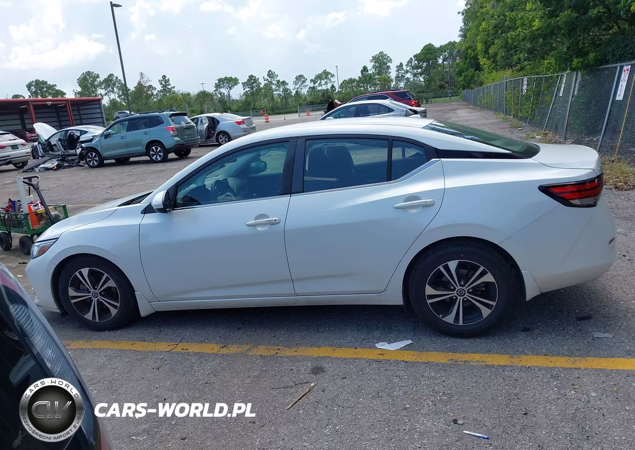 2022 Nissan Sentra Sv Xtronic Cvt VIN:3N1AB8CVXNY208648 - 14