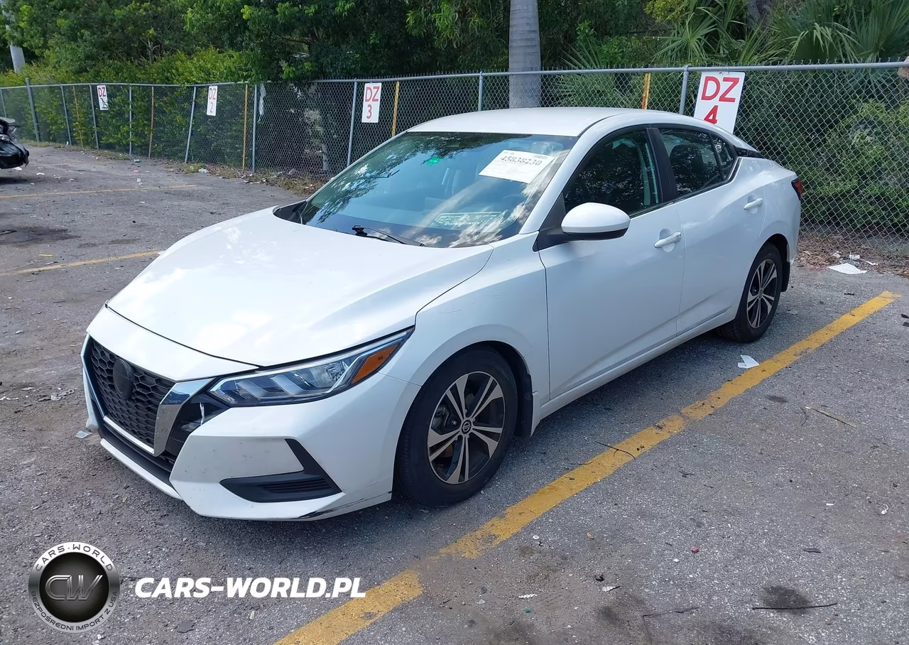 2022 Nissan Sentra Sv Xtronic Cvt VIN:3N1AB8CVXNY208648 - 2