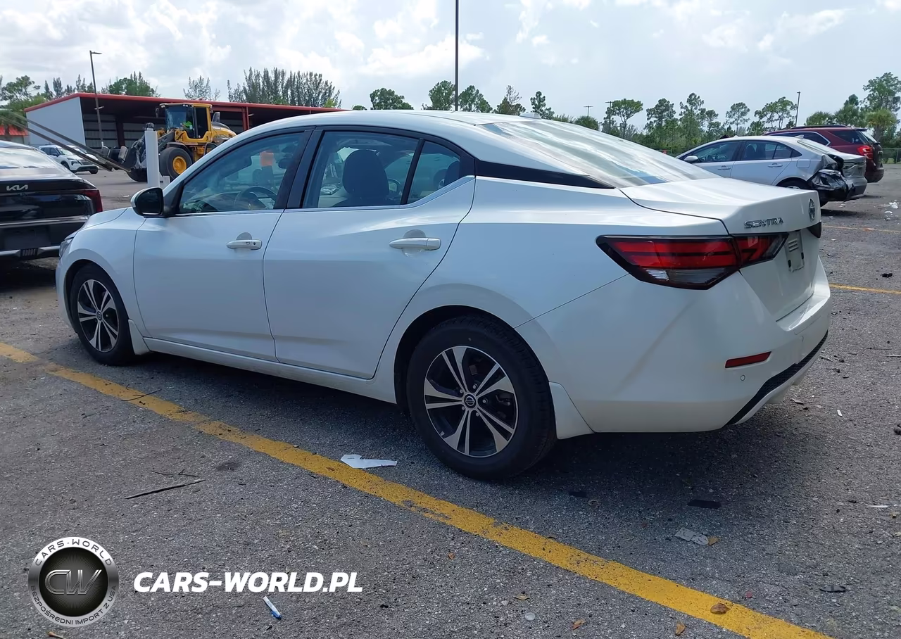 2022 Nissan Sentra Sv Xtronic Cvt VIN:3N1AB8CVXNY208648 - 3