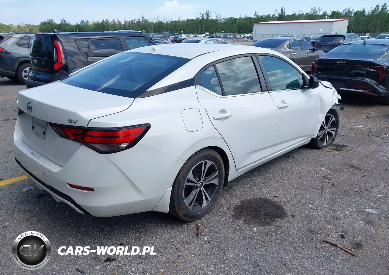 2022 Nissan Sentra Sv Xtronic Cvt VIN:3N1AB8CVXNY208648 - 4