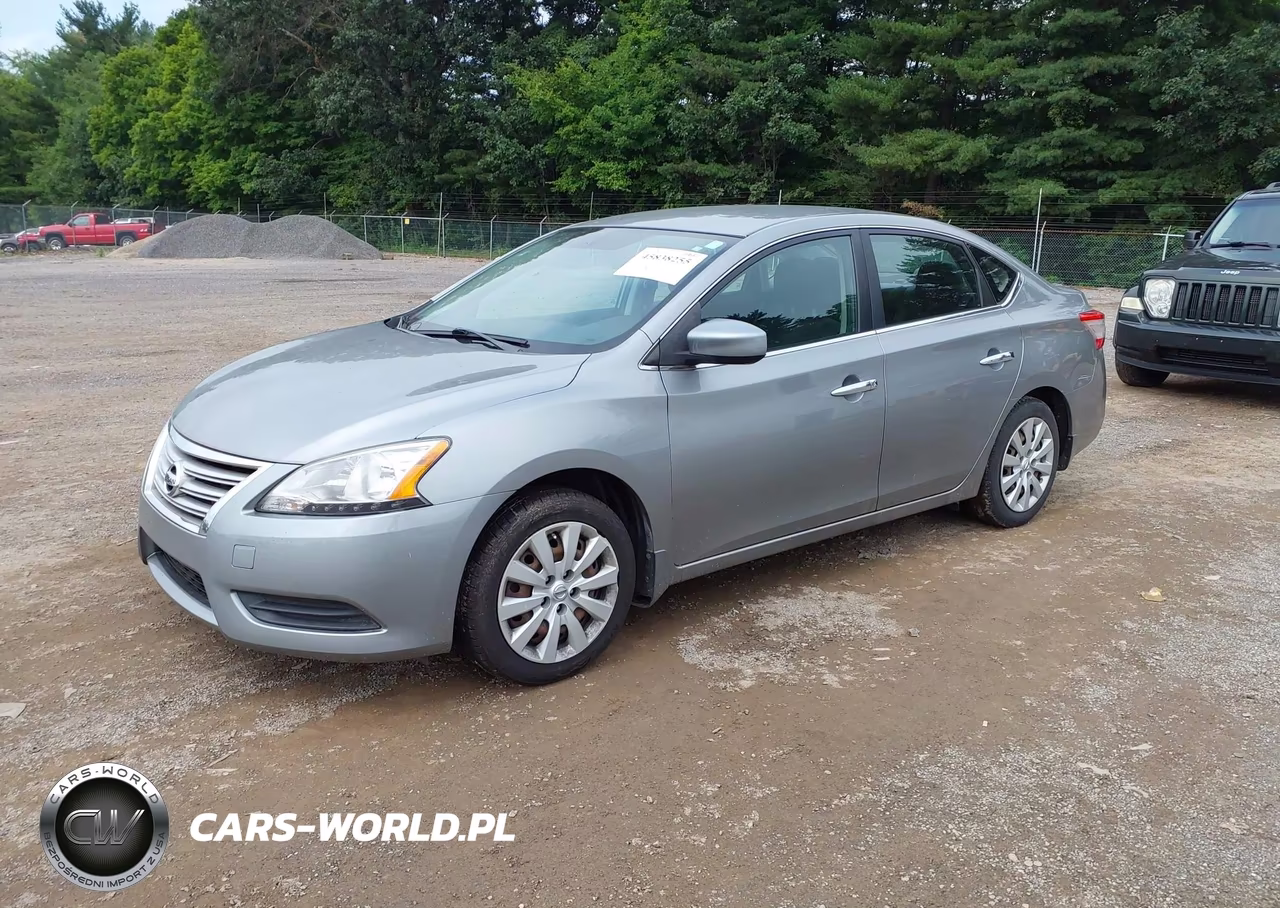 2013 Nissan Sentra Sv VIN:3N1AB7AP9DL778084 - 2