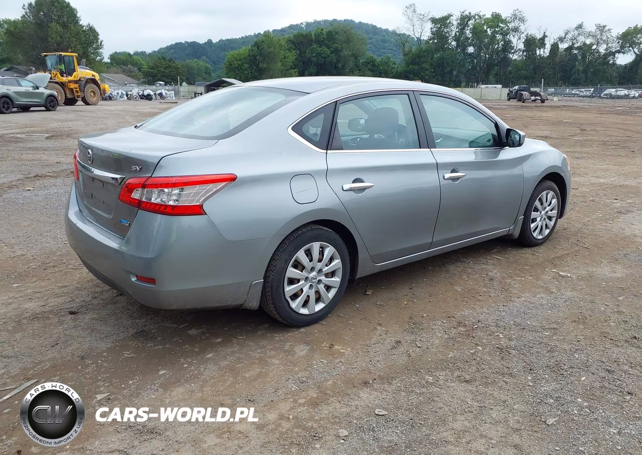 2013 Nissan Sentra Sv VIN:3N1AB7AP9DL778084 - 4