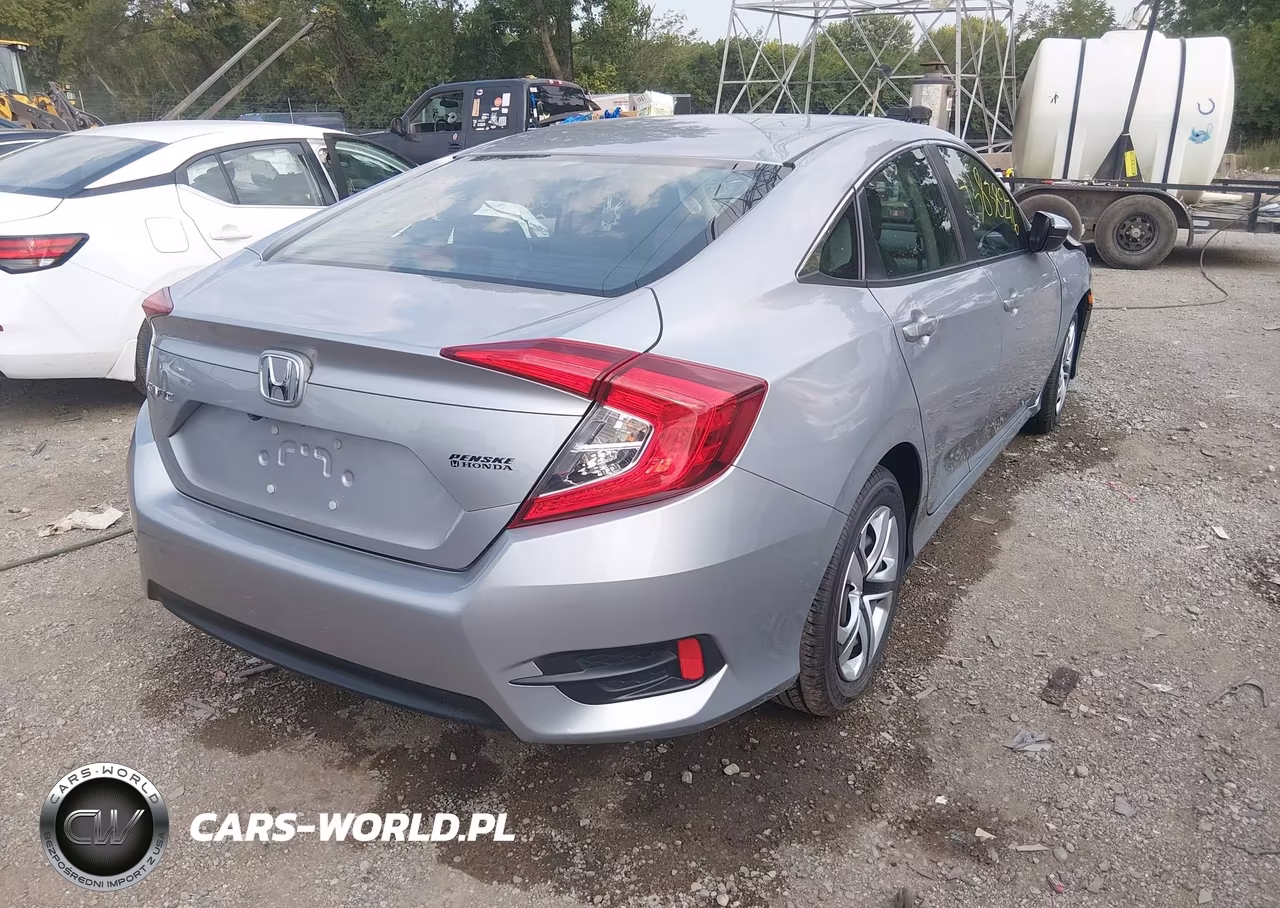 2018 Honda Civic Lx VIN:2HGFC2F50JH588724 - 4