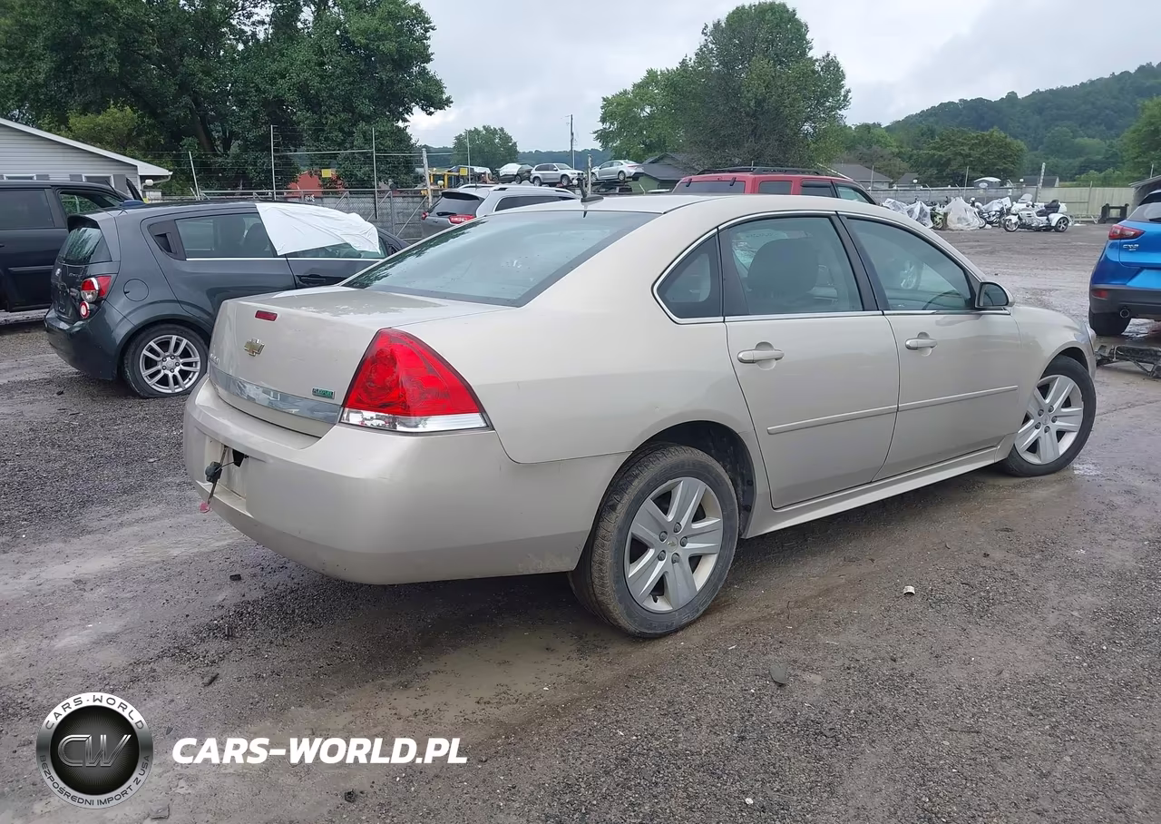2010 Chevrolet Impala Ls VIN:2G1WA5EK7A1202718 - 4