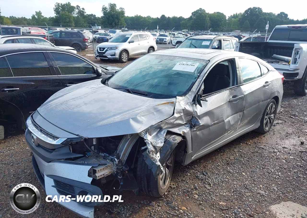 2016 Honda Civic Ex-T VIN:19XFC1F35GE000263 - 2