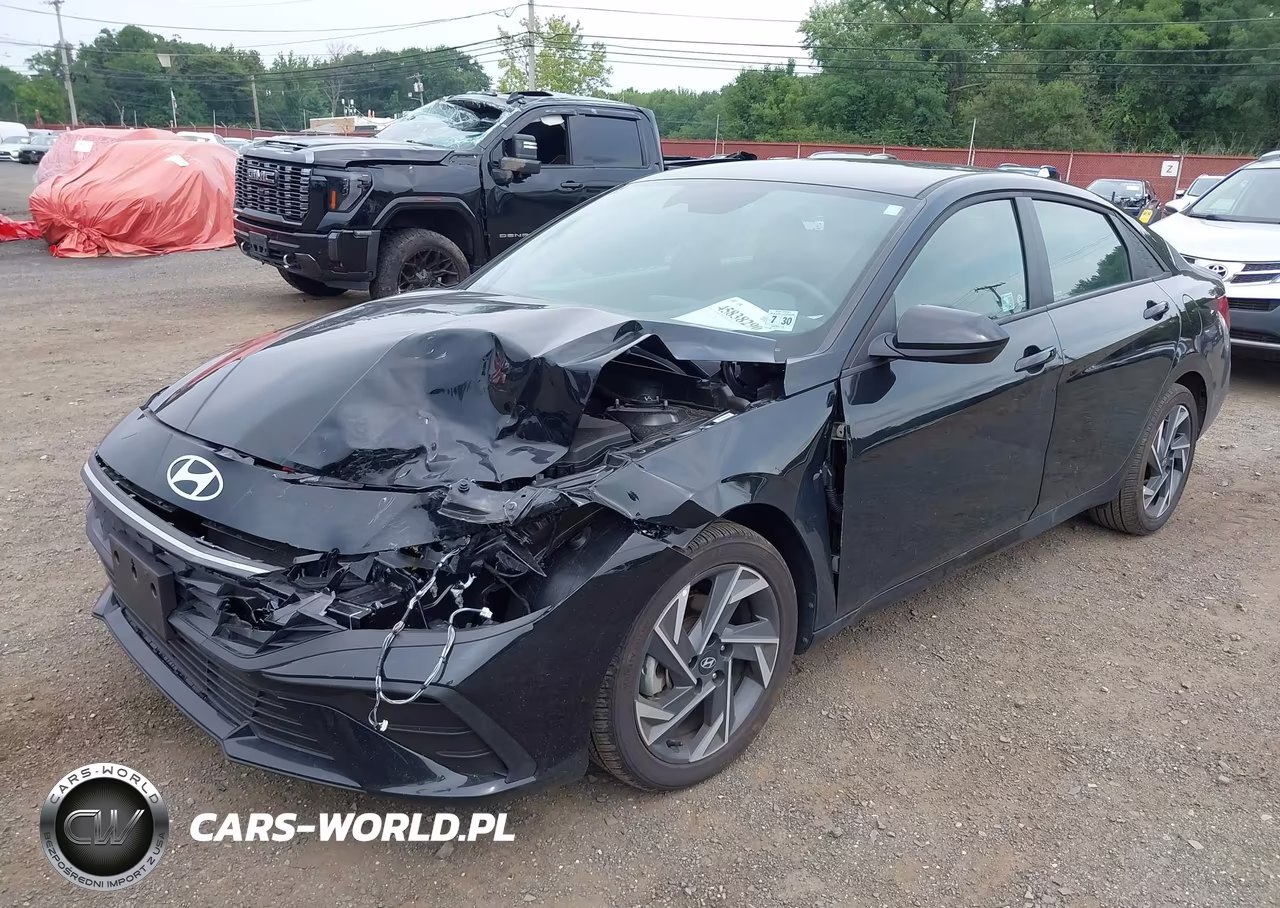 2025 Hyundai Elantra Sel Sport VIN:KMHLM4DGXSU044210 - 2
