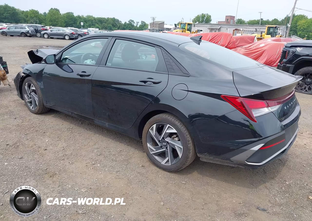 2025 Hyundai Elantra Sel Sport VIN:KMHLM4DGXSU044210 - 3