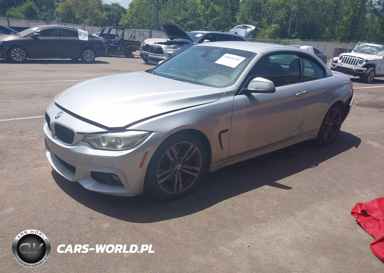 2015 BMW 428I VIN:WBA3V7C51FP772860 - 2