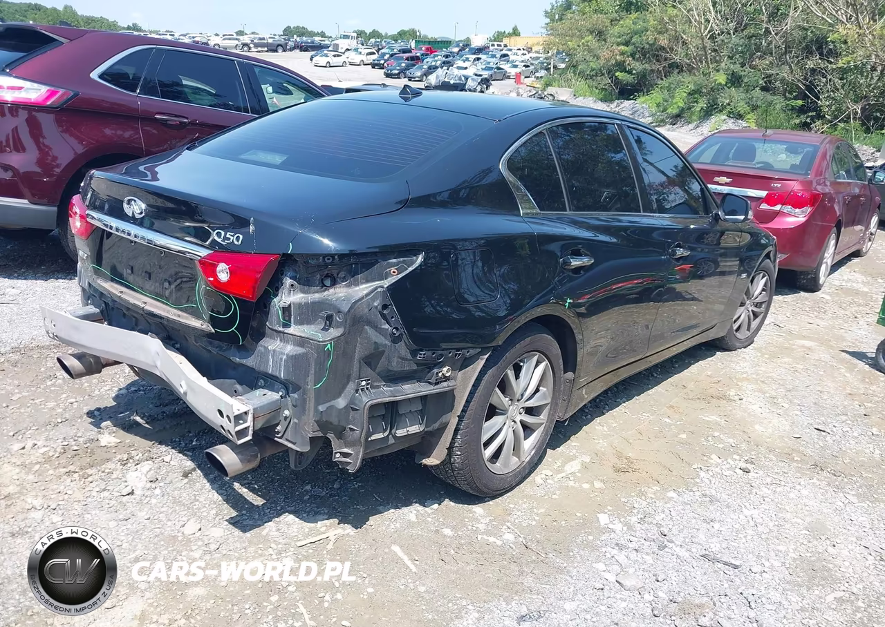 2017 Infiniti Q50 3.0T Premium VIN:JN1EV7AR6HM834116 - 4