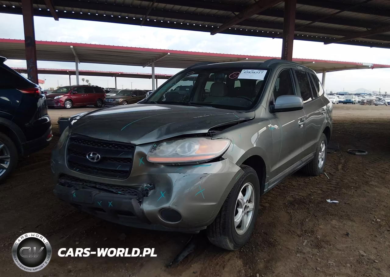 2008 Hyundai Santa Fe Gls VIN:5NMSG13D98H185458 - 2