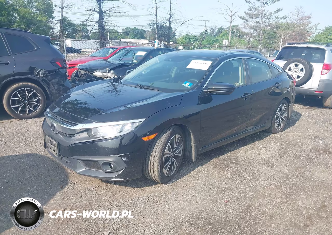 2018 Honda Civic Ex-T VIN:JHMFC1F4XJX026906 - 2
