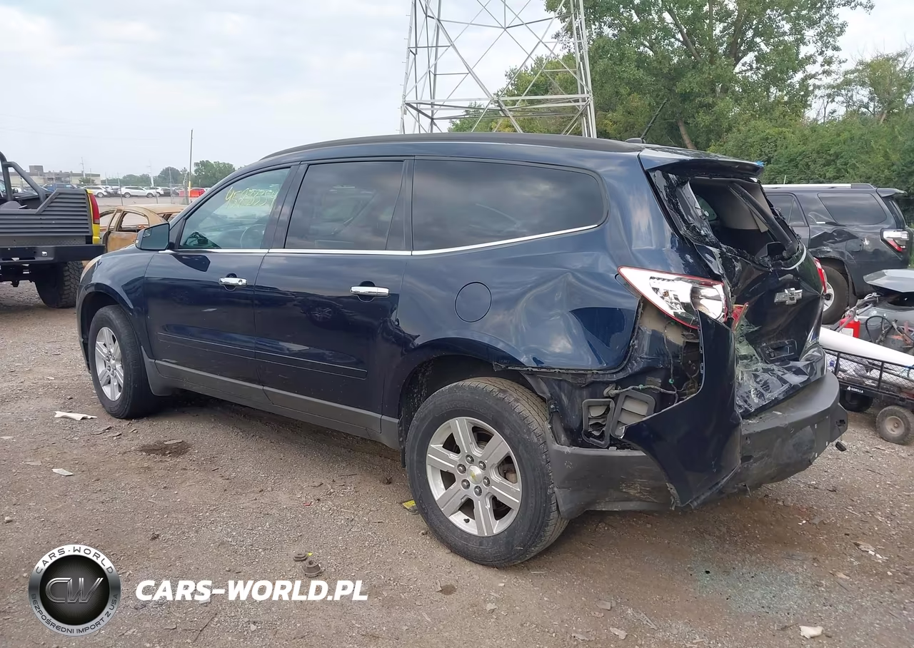 2011 Chevrolet Traverse Lt W-1Lt VIN:1GNKRGED0BJ358111 - 3