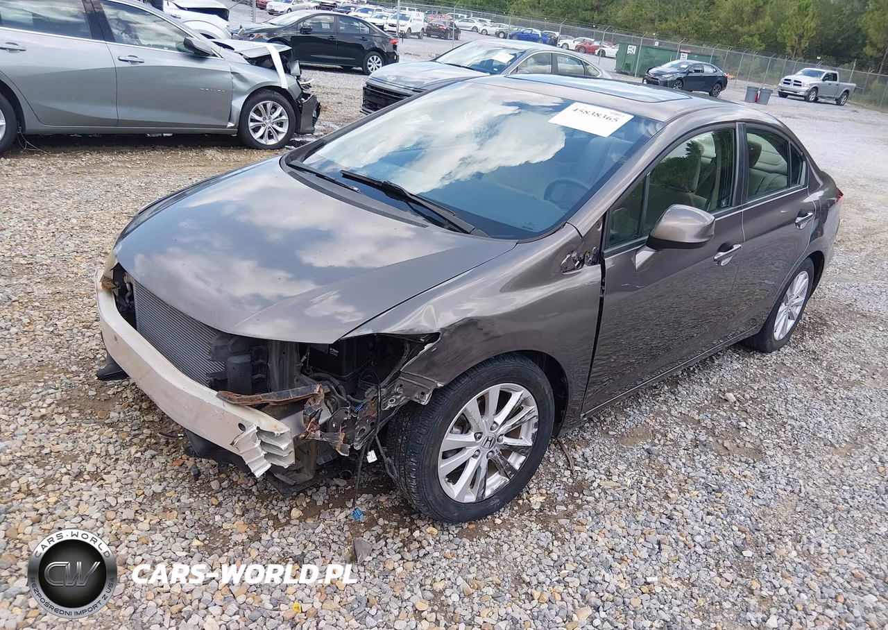 2012 Honda Civic Ex VIN:19XFB2F88CE054199 - 2