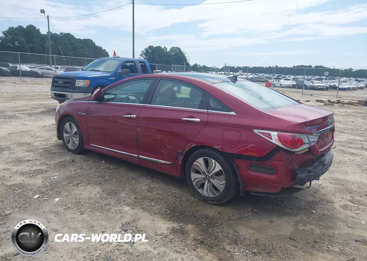 2013 Hyundai Sonata Hybrid Limited VIN:KMHEC4A43DA050554 - 3