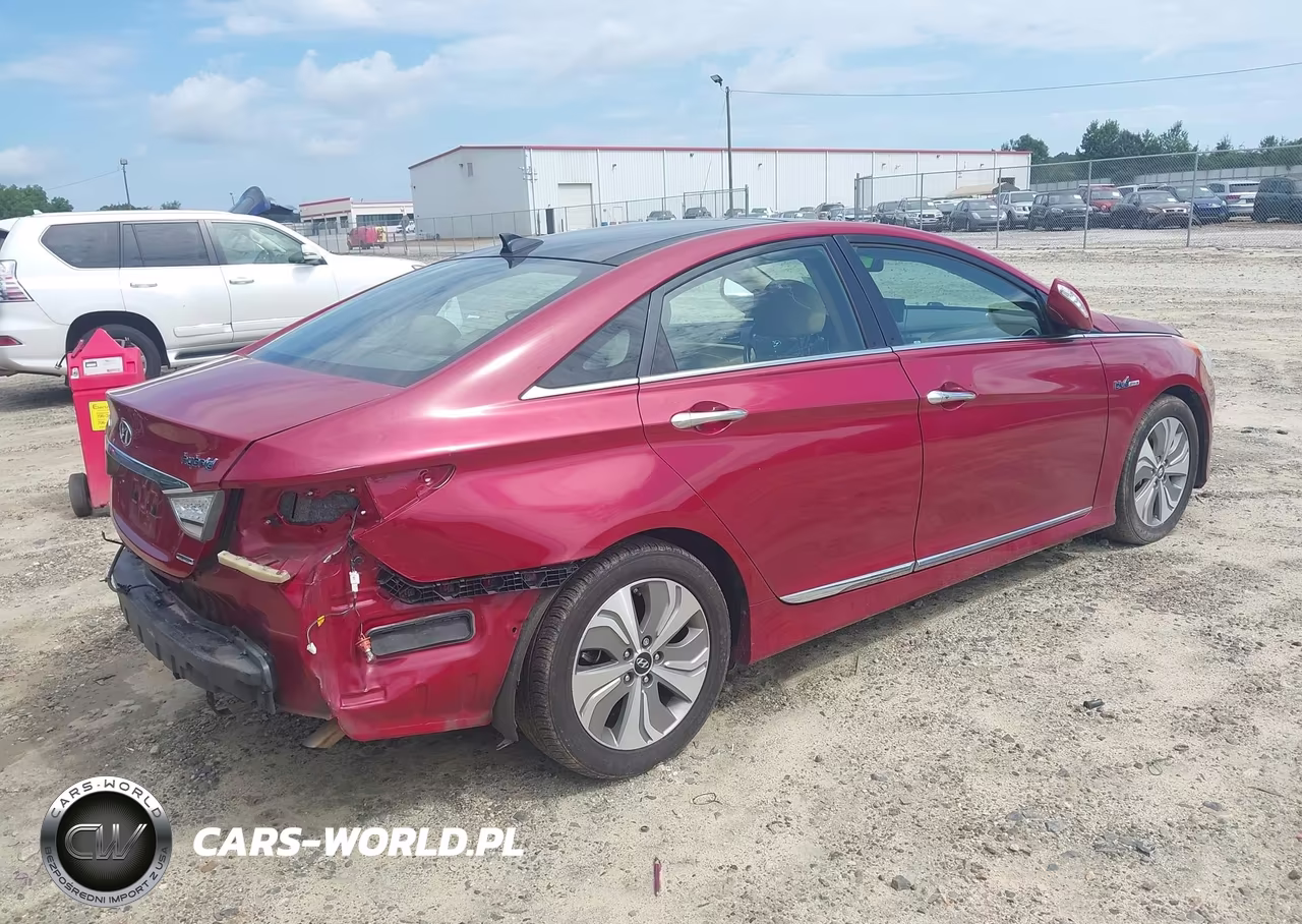 2013 Hyundai Sonata Hybrid Limited VIN:KMHEC4A43DA050554 - 4
