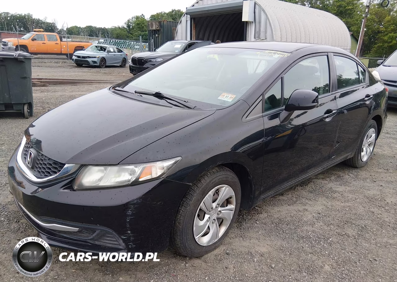 2013 Honda Civic Lx VIN:2HGFB2F52DH580731 - 2