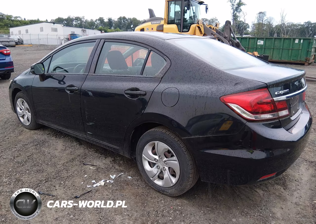 2013 Honda Civic Lx VIN:2HGFB2F52DH580731 - 3