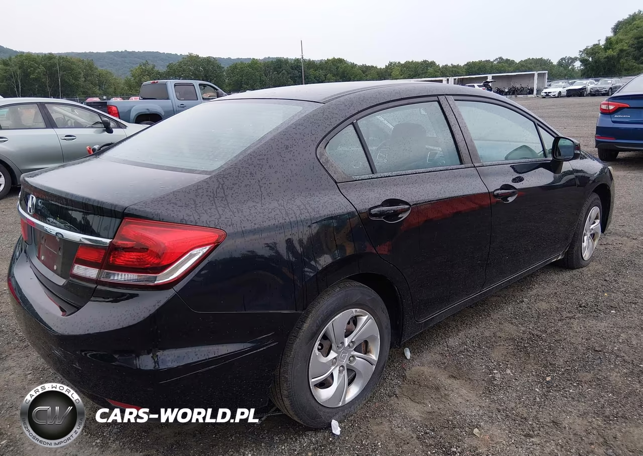 2013 Honda Civic Lx VIN:2HGFB2F52DH580731 - 4