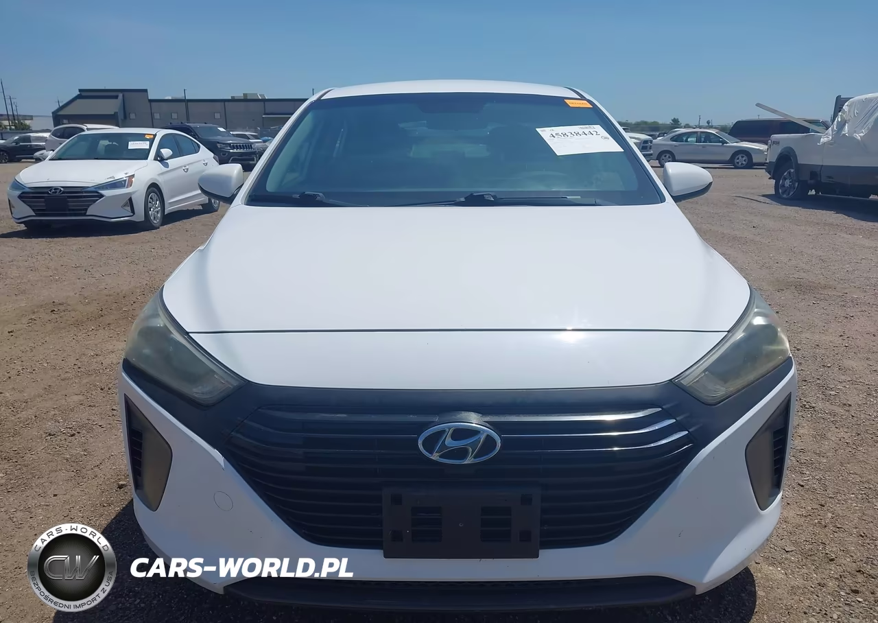 2018 Hyundai Ioniq Hybrid Blue VIN:KMHC65LC0JU075589 - 12