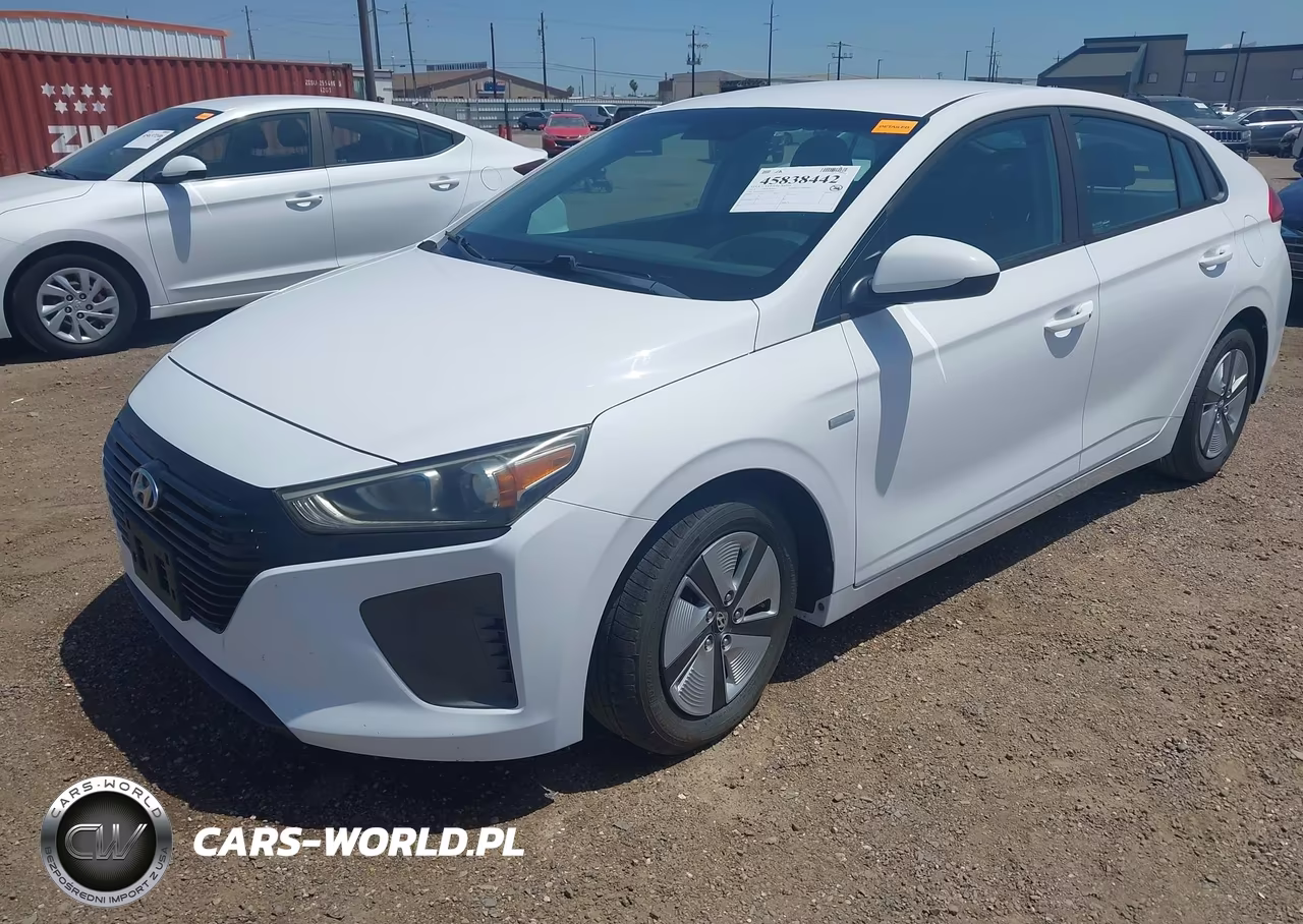 2018 Hyundai Ioniq Hybrid Blue VIN:KMHC65LC0JU075589 - 2
